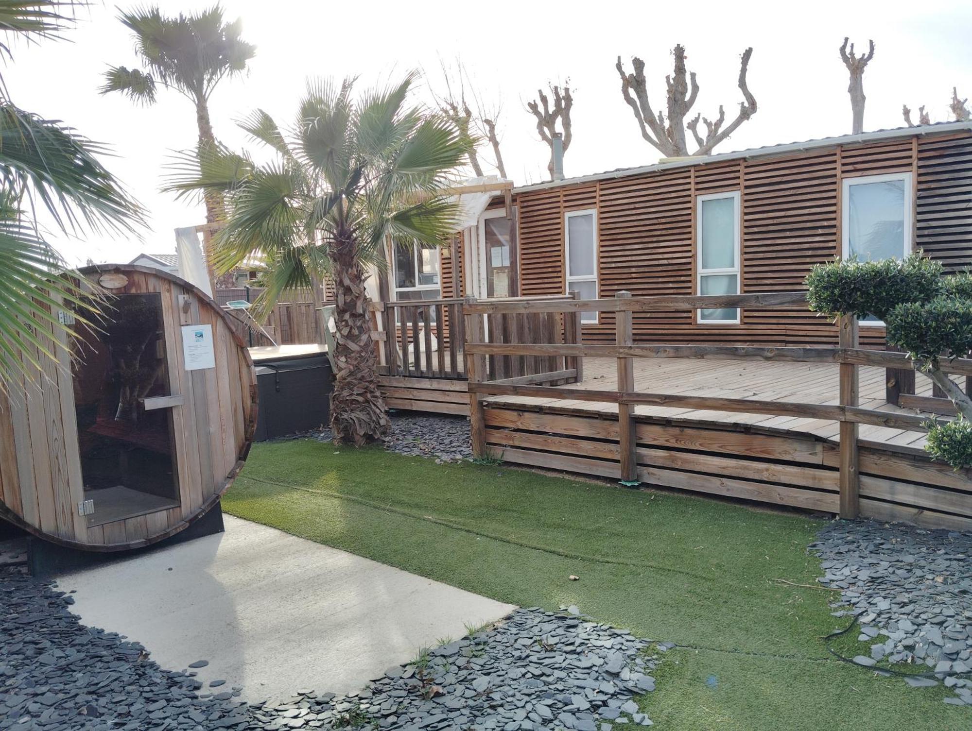 Mobil Home 6 Personnes Valras Plage Eksteriør billede
